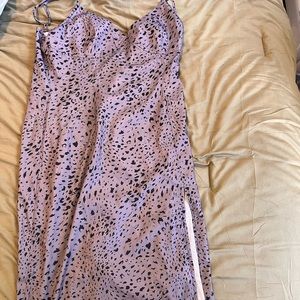 Amazon split thigh mini dress